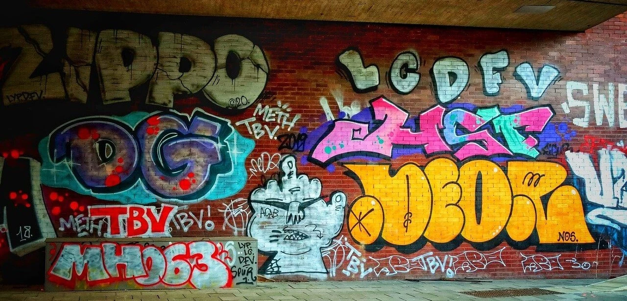 Example of Graffiti letters