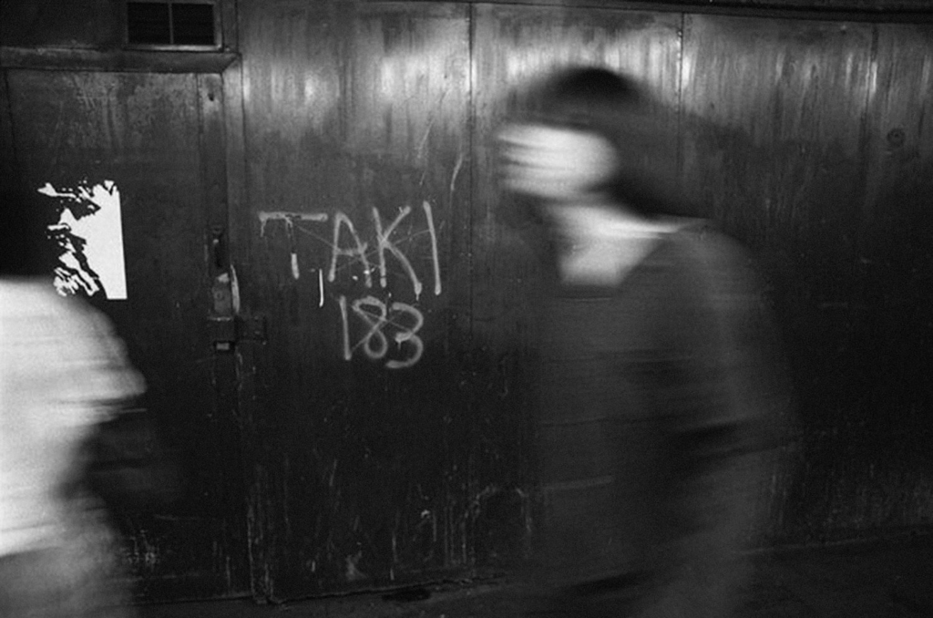 TAKI 183 one of the famous graffiti artists in New York