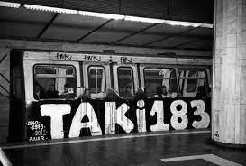 Early graffiti writer TAKI 183