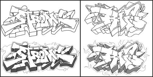 Graffiti letters volume