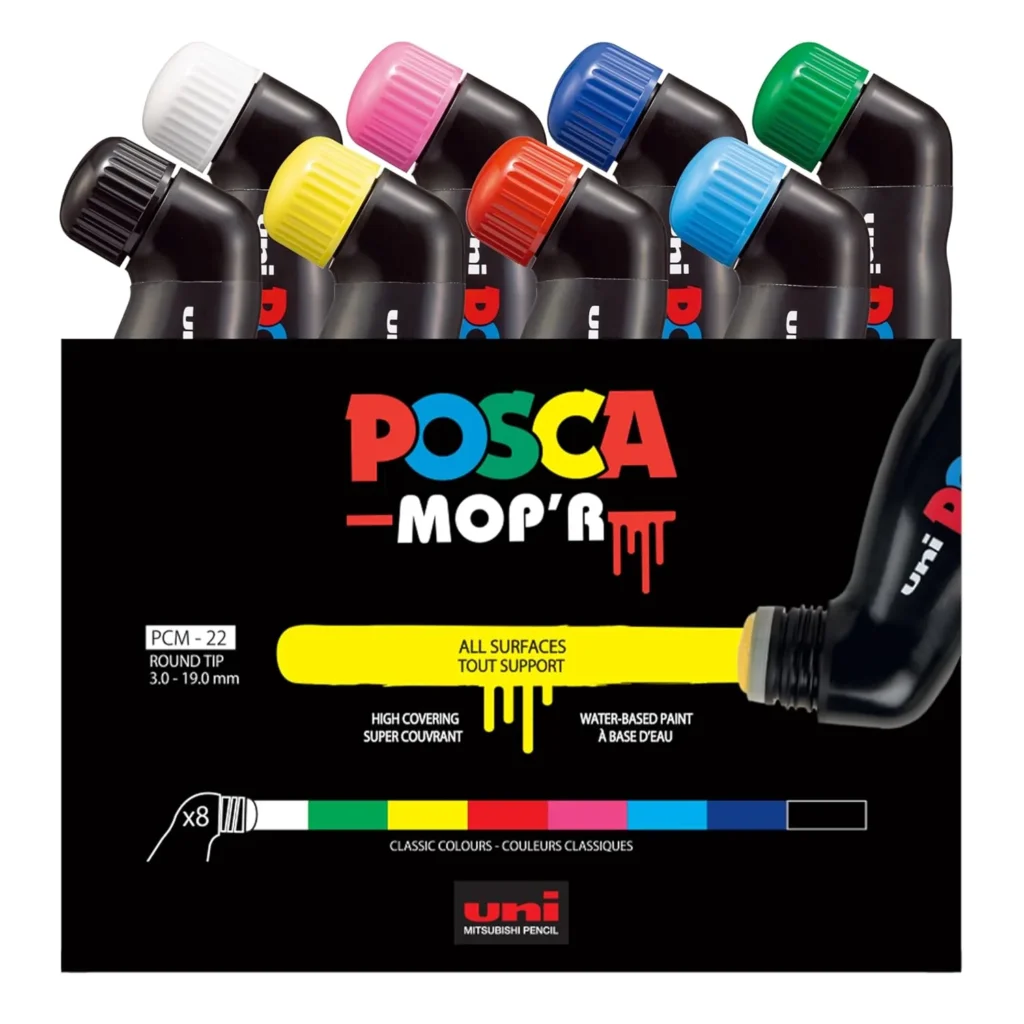 Uni Mop'R Paint Graffiti Markers