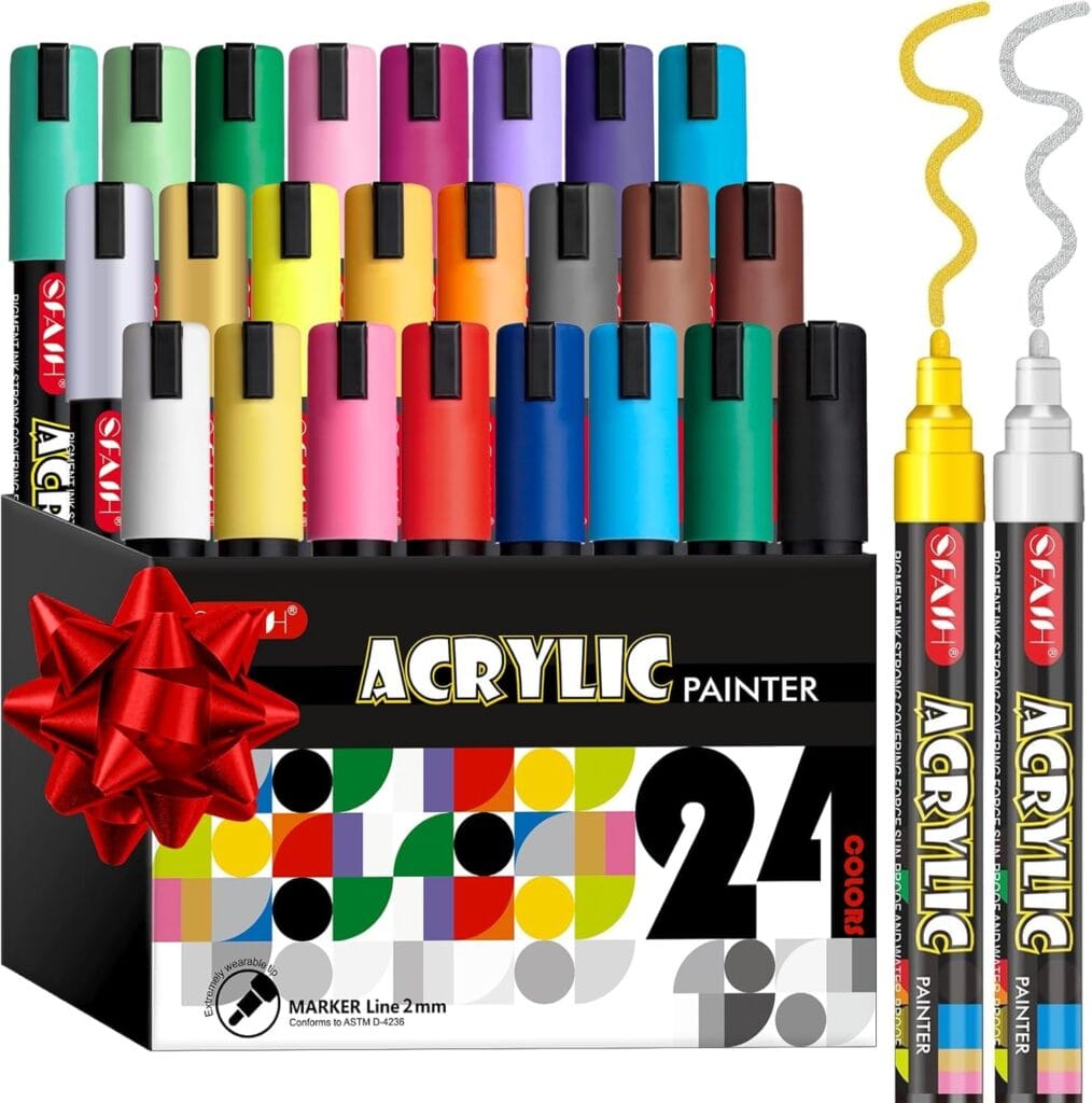 SFAIH Acrylic Creative Markers