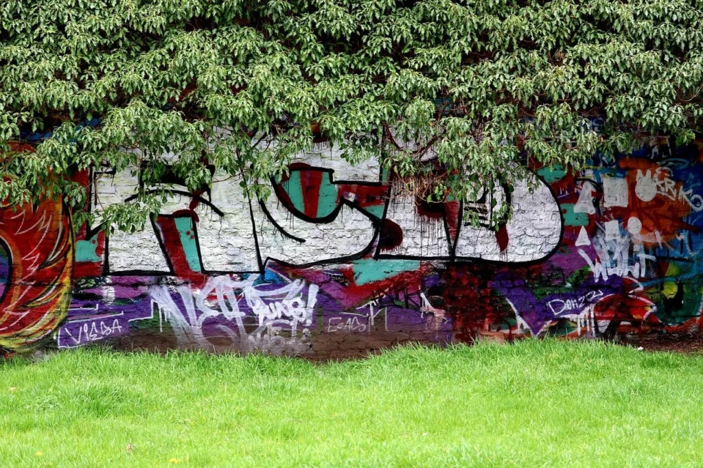 Eco-friendly graffiti art